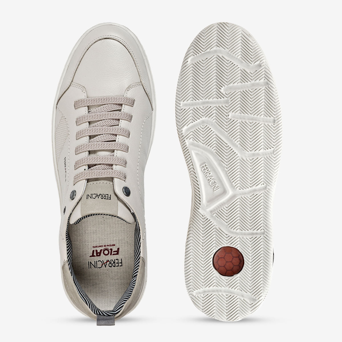 Sapatênis Masculino Branco Neve New Blady | Ferracini - Image 3