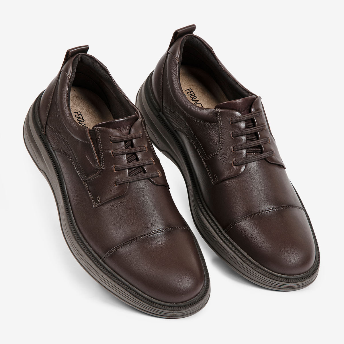 Sapato Masculino de Couro Havana Modena | Ferracini - Image 3