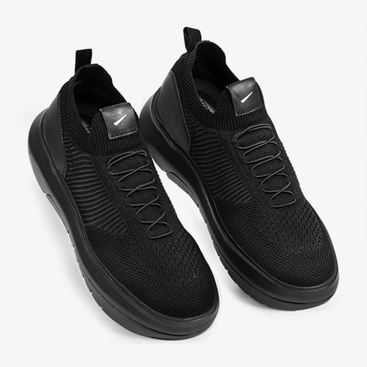 Sneaker Masculino em Knit Preto Energy | Ferracini - Image 3
